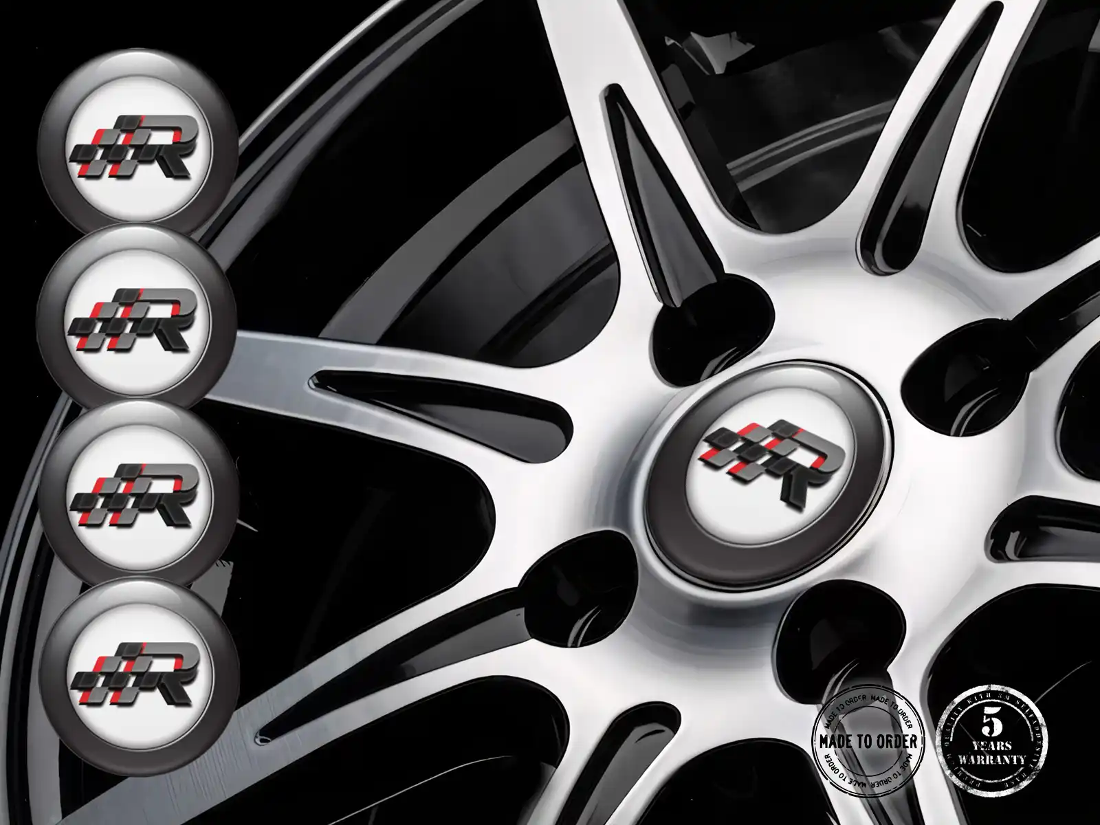 Wheel decal Superior Finish Racing Stickers for Cars
